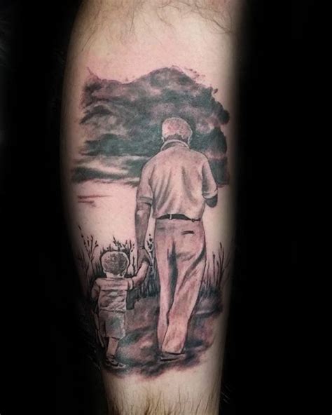 Tatuaggio nonni e nipote